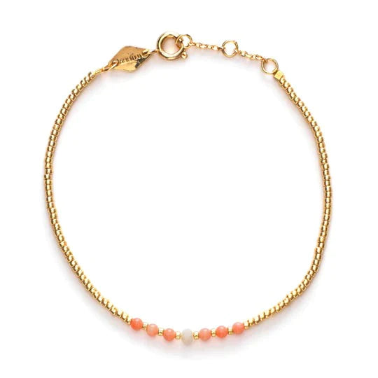 ANNI LU Bead & Gem - Blossom Armband