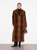 Stand Studio Nora Coat - Natural Brown