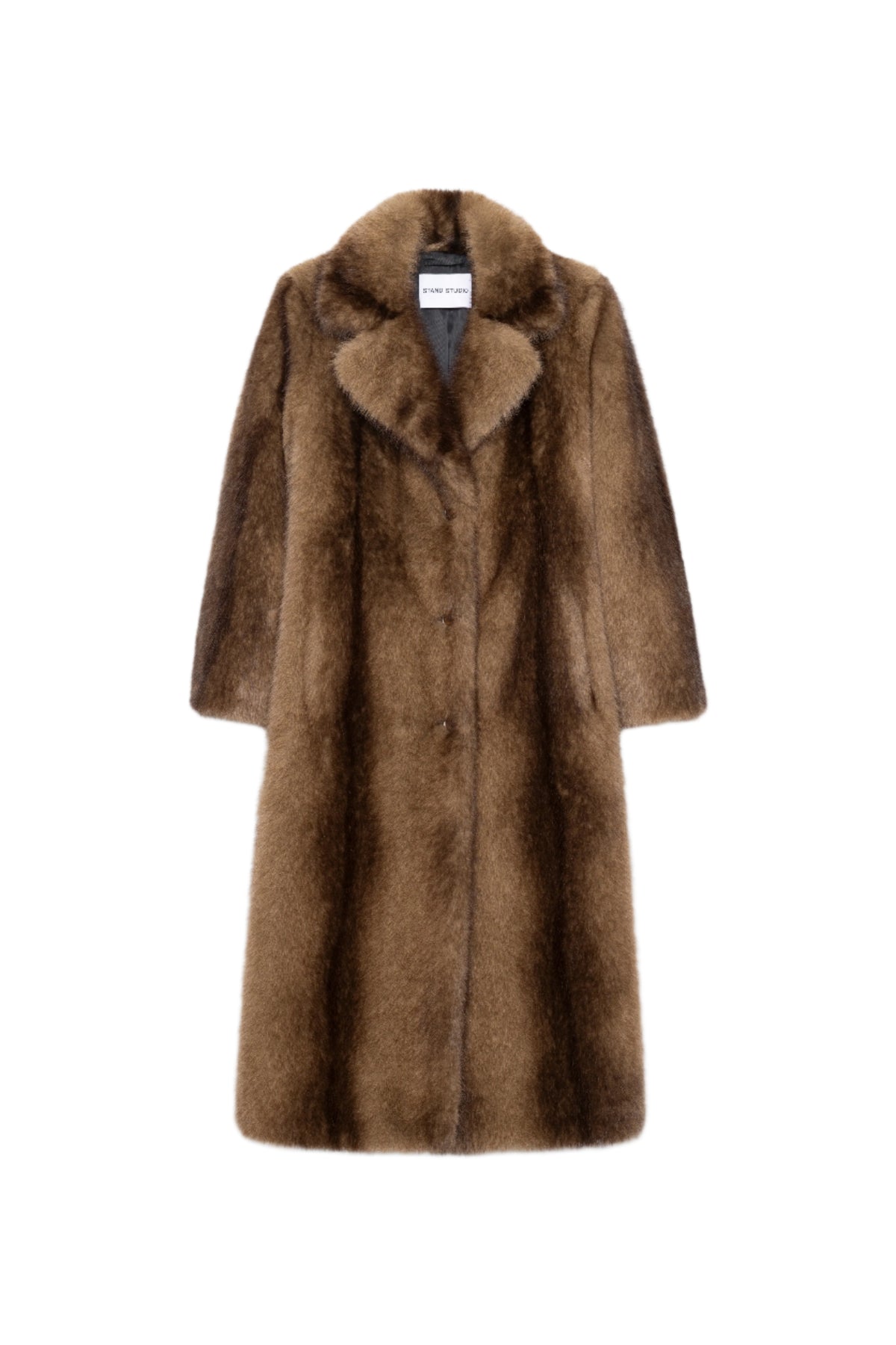 Stand Studio Nora Coat - Natural Brown