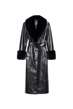 Estella Coat - Black/Black