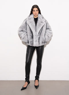 India Jacket - White/Black