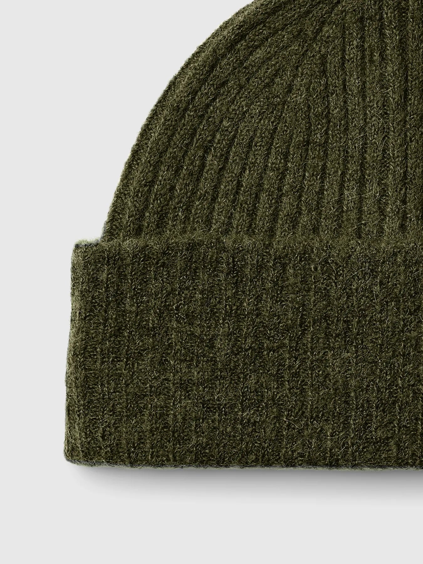 Lulu Wool Blend Knit Mössa - Kalamata Melange