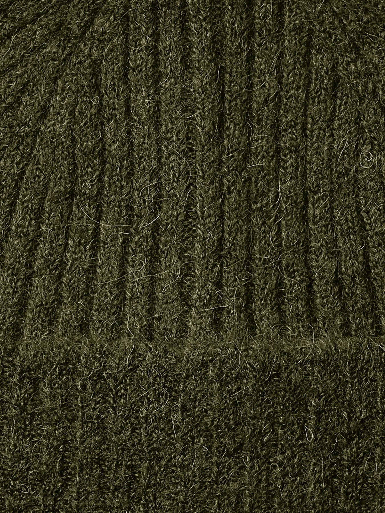 Lulu Wool Blend Knit Mössa - Kalamata Melange