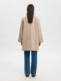 Vinni Wool Blend Kappa - Sandshell Melange