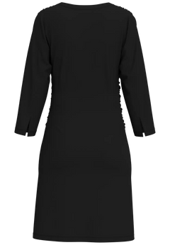 Ira-Carolina 3/4 Short Dress - Black