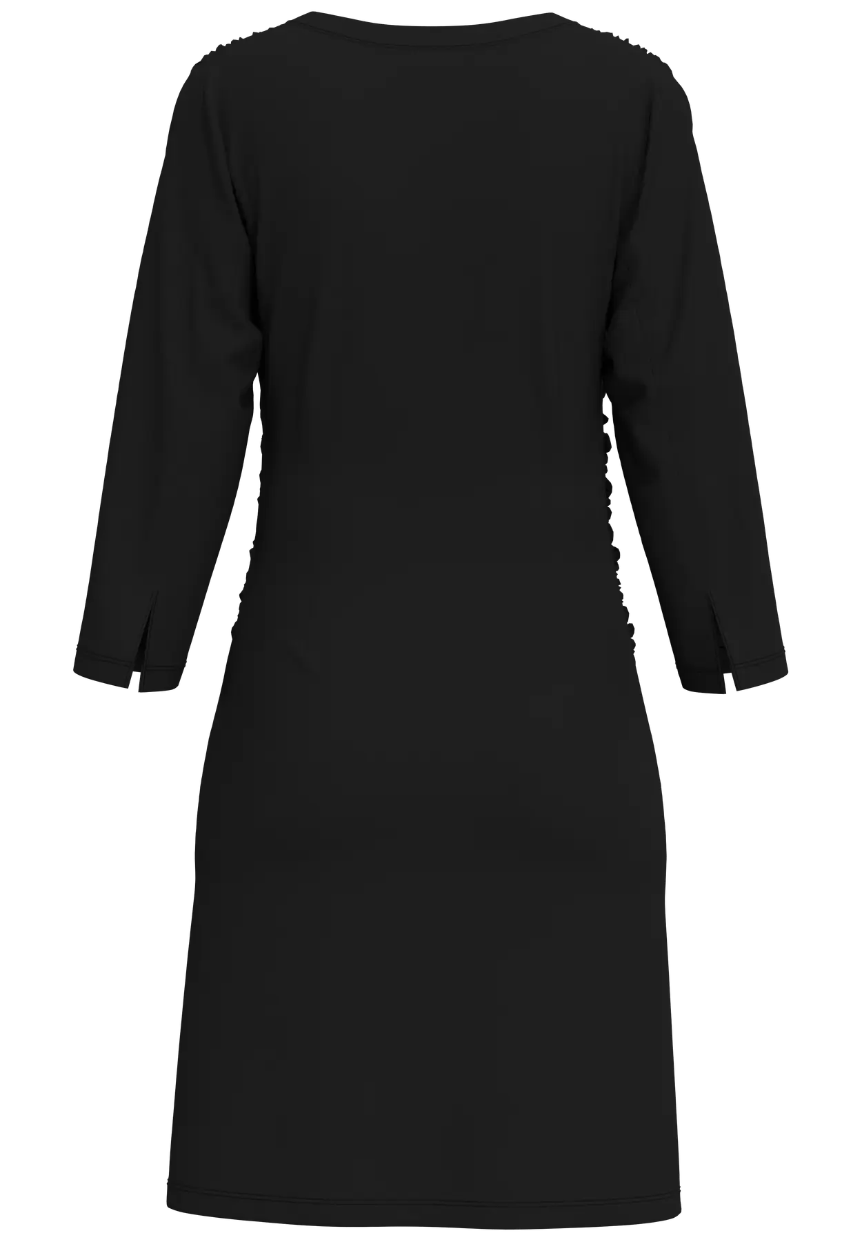 Ira-Carolina 3/4 Short Dress - Svart