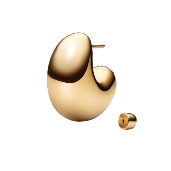 Tryvann Dome Earring - Gold
