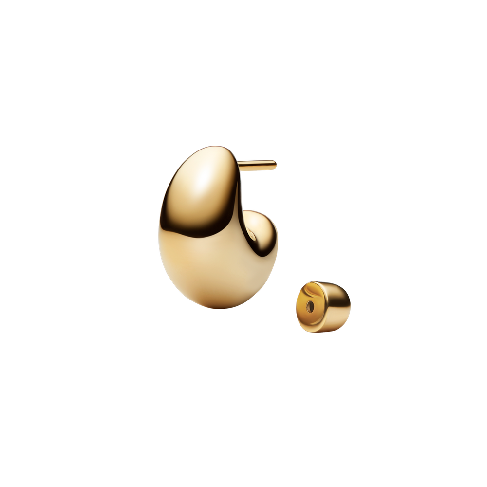 Tryvann Pillow Earring - Gold
