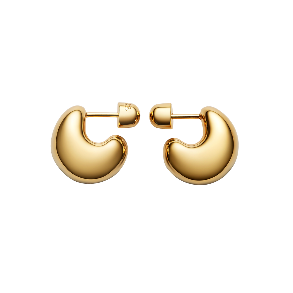 Tryvann Pillow Earring - Gold