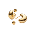 Tryvann Pillow Earring - Gold