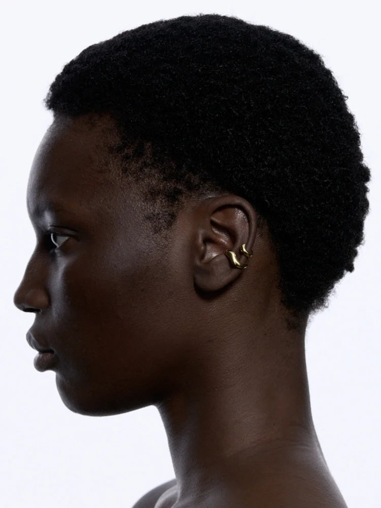 Sagene Ear Cuff - Gold