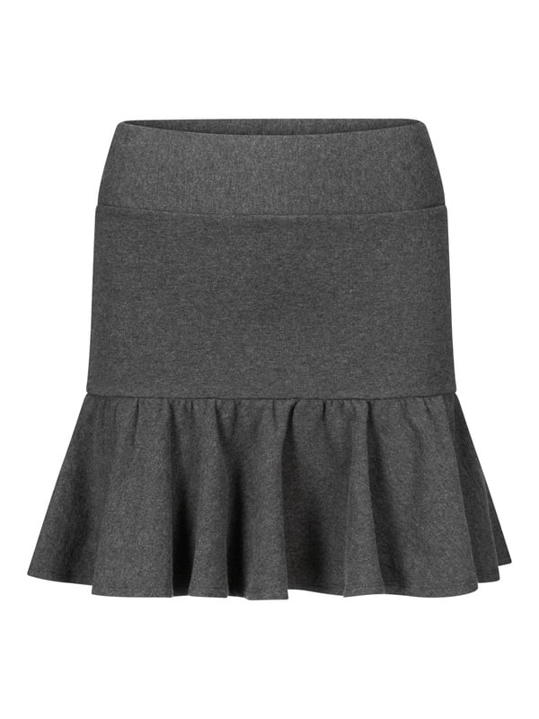 Ginger Skirt - Mörkgråmelerad