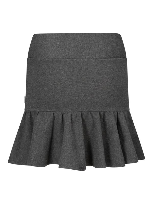 Ginger Skirt - Mörkgråmelerad