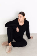 Cozy Slippers - Taupe