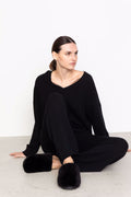 Cozy Slippers - Svart