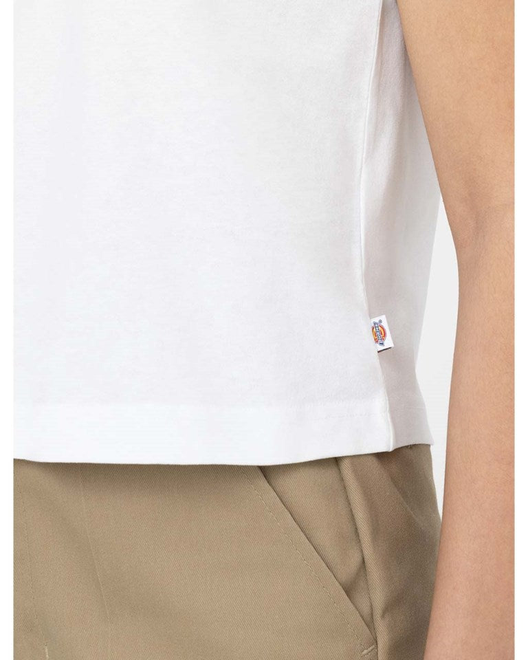 Oakport Boxy Tee Ss W - White