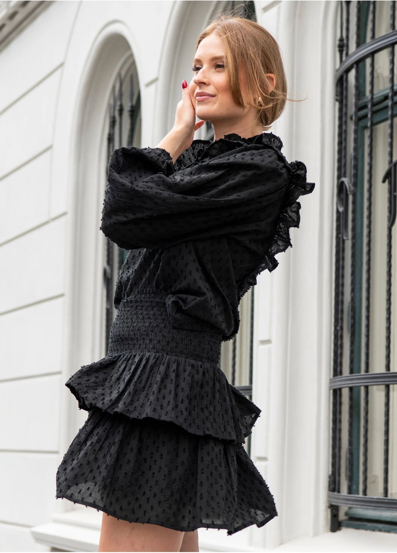 Maya Blouse - Day Black
