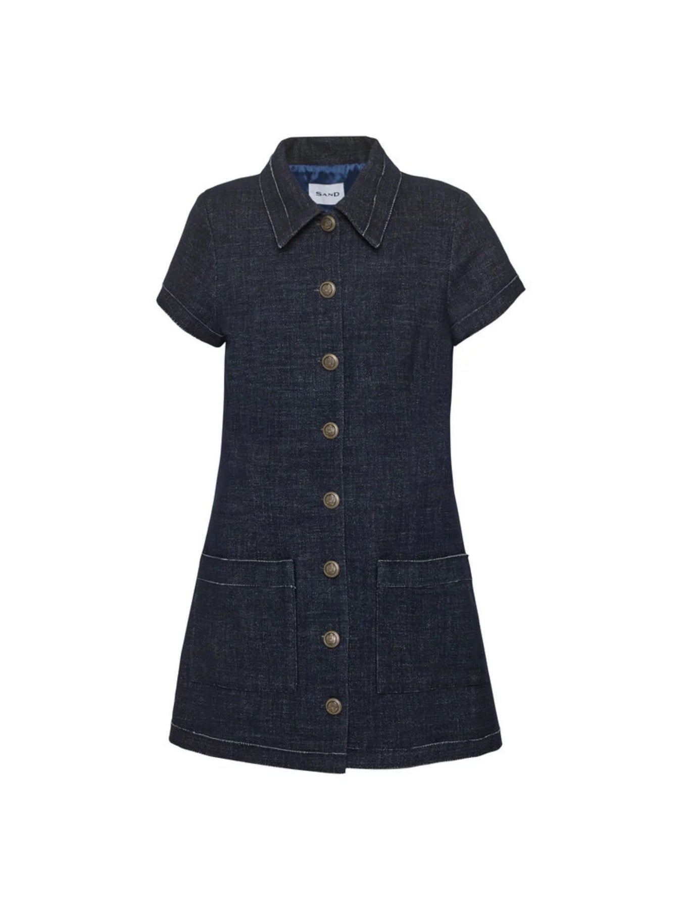 Wool Denim Gayane - Mörk marinblå