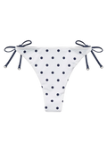 Polka Dot Iliana Reversible Bottom - Vit/Marin