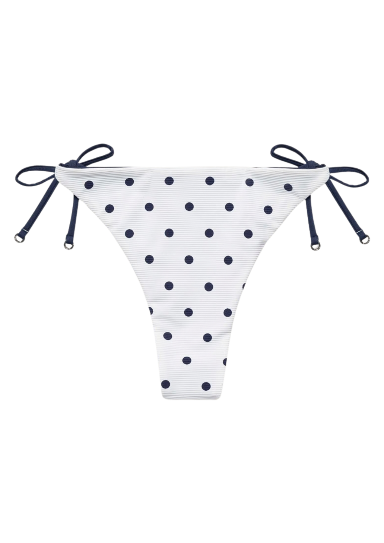 Polka Dot Iliana Reversible Bottom - Vit/Marin
