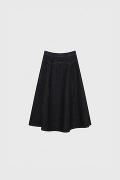 Agatha Denim Skirt - Black Wash