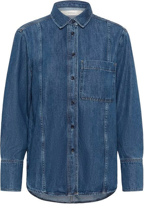 SophinaIW Classic Shirt - Washed Denim