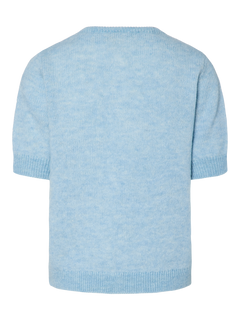 Yasannika Ss Cardigan - Clear Sky Melange