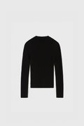 Evie Contrast Knit - Svart