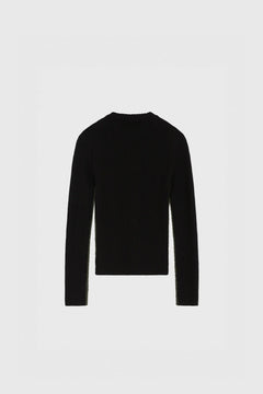 Evie Contrast Knit - Black