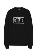 Sweat Crewneck With Logo - Svart