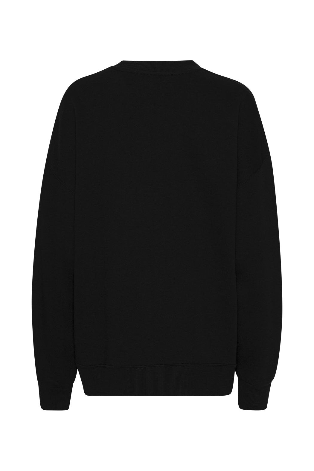 Sweat Crewneck With Logo - Svart