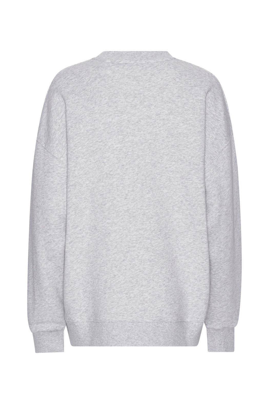 Sweat Crewneck With Logo - Light Grey Melange