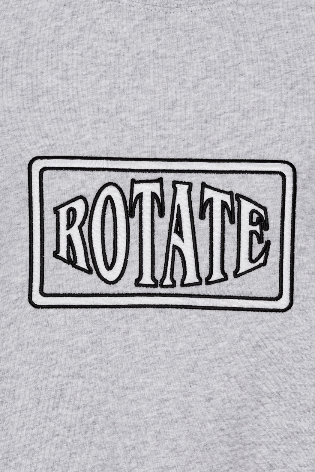 Sweat Crewneck With Logo - Light Grey Melange