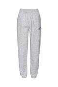 Sweatpants med logo - Ljusgrå melerad