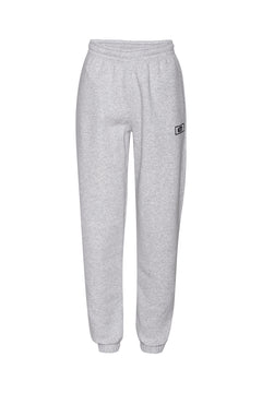 Sweatpants With Logo - Light Grey Melange