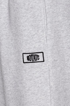 Sweatpants With Logo - Light Grey Melange