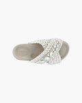 Woven Stones Platform -  Ivory
