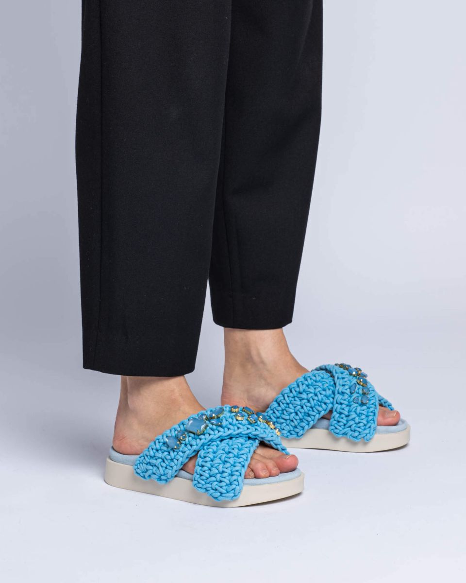 Woven Stones - Blue