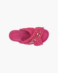 Woven Stones -  Fuchsia