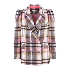 Rosi Blazer - Pink Check