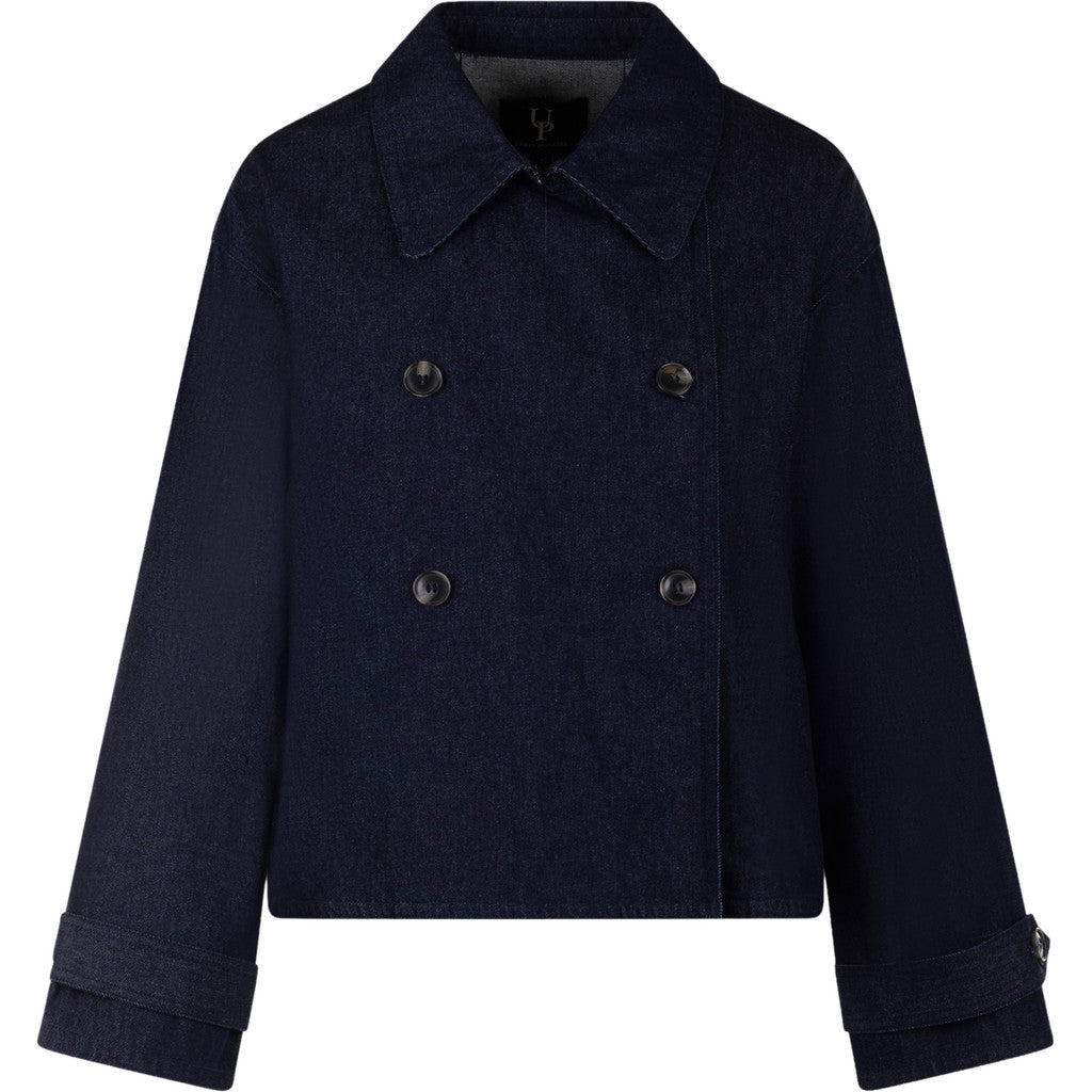 Cicely Trenchcoat - Mörkblå Denim