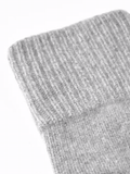 Ladies' Cashmere Mitt 2½ Bt - Light Grey