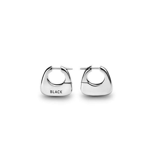 Tote Small Earrings - Silver