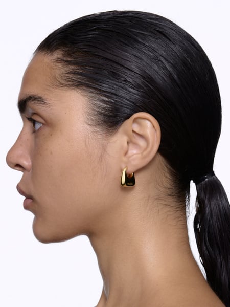 Tote Medium Earrings - Gold