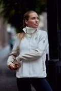 Fusion Pile Vest - Tofu White