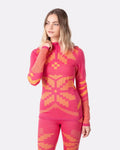 Faith Half-Zip - Berry Pink