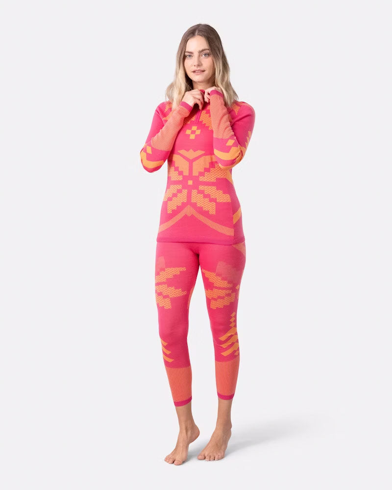 Faith Half-Zip - Berry Pink