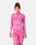 Faith Half-Zip - Bright Pink
