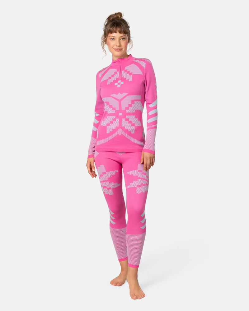 Faith Half-Zip - Bright Pink