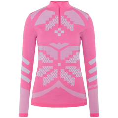 Faith Half-Zip - Bright Pink